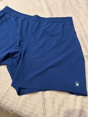 Spyder shorts, XXL, blue, excellent condition
